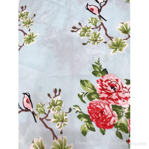 100% Cotton Stretch Active Printed Fabric